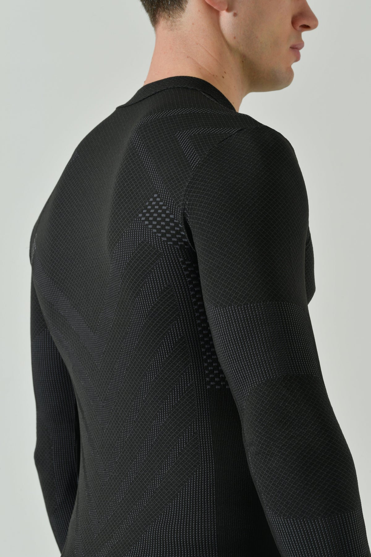 Risalti Maglia Termica Uomo Collo Alto Energy - Antracite