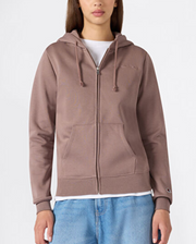 Felpa con Zip Intera Icons - Marrone Chiaro