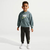 Tuta Sportswear Oversize Fleece Bambino - Nero