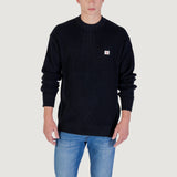 Maglione Cotton Waffle - Nero