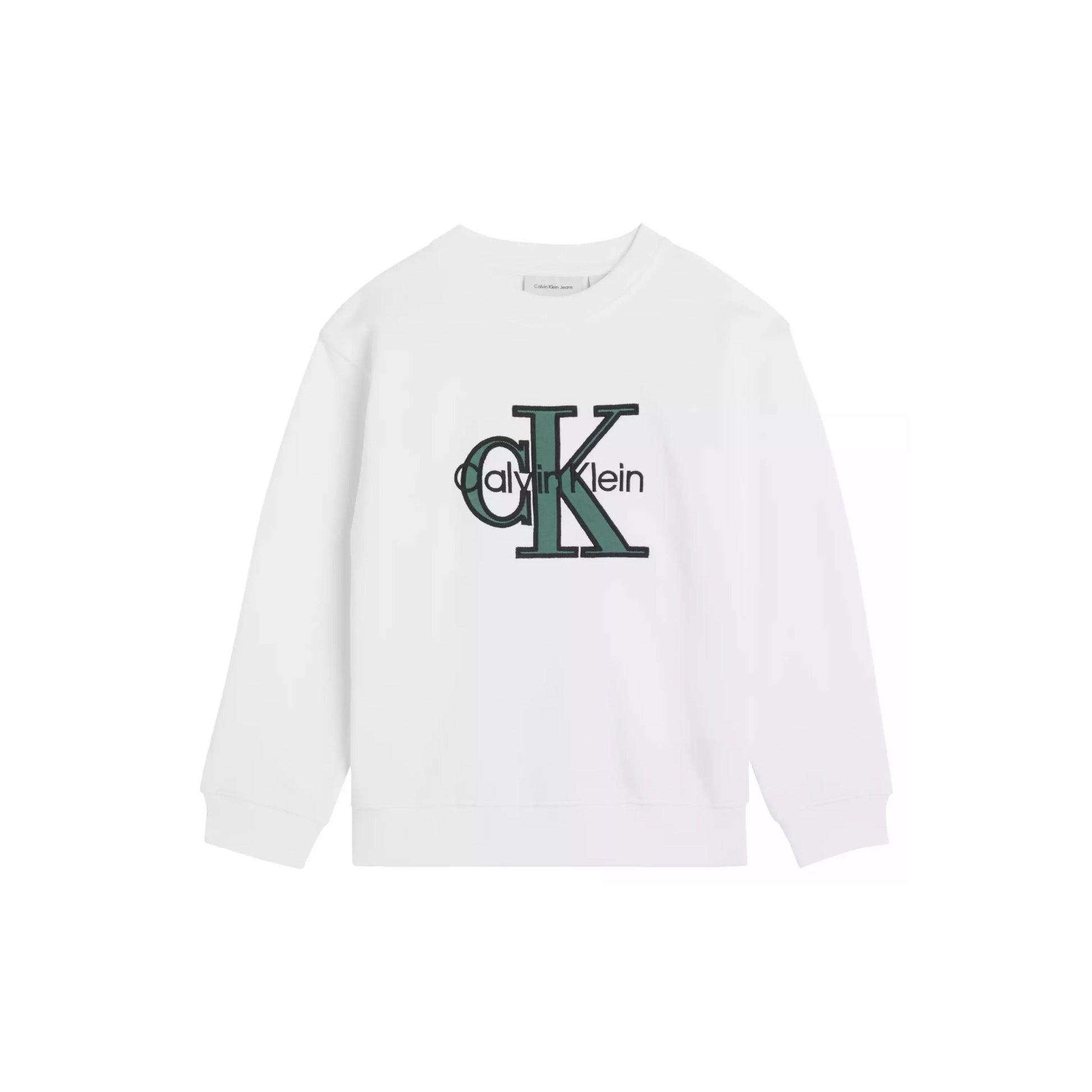Calvin Klein Felpa Bright White