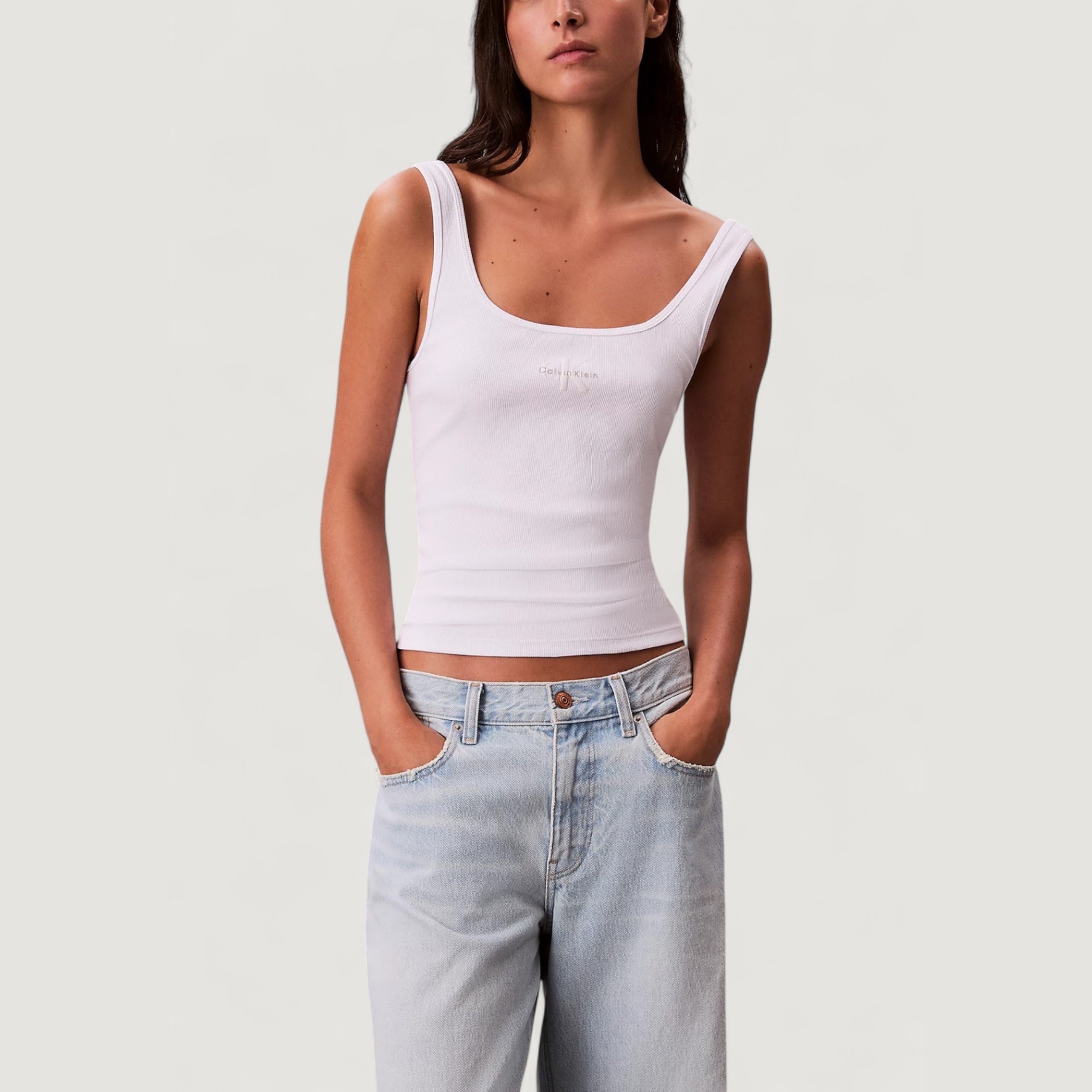 Calvin Klein Top Bright White