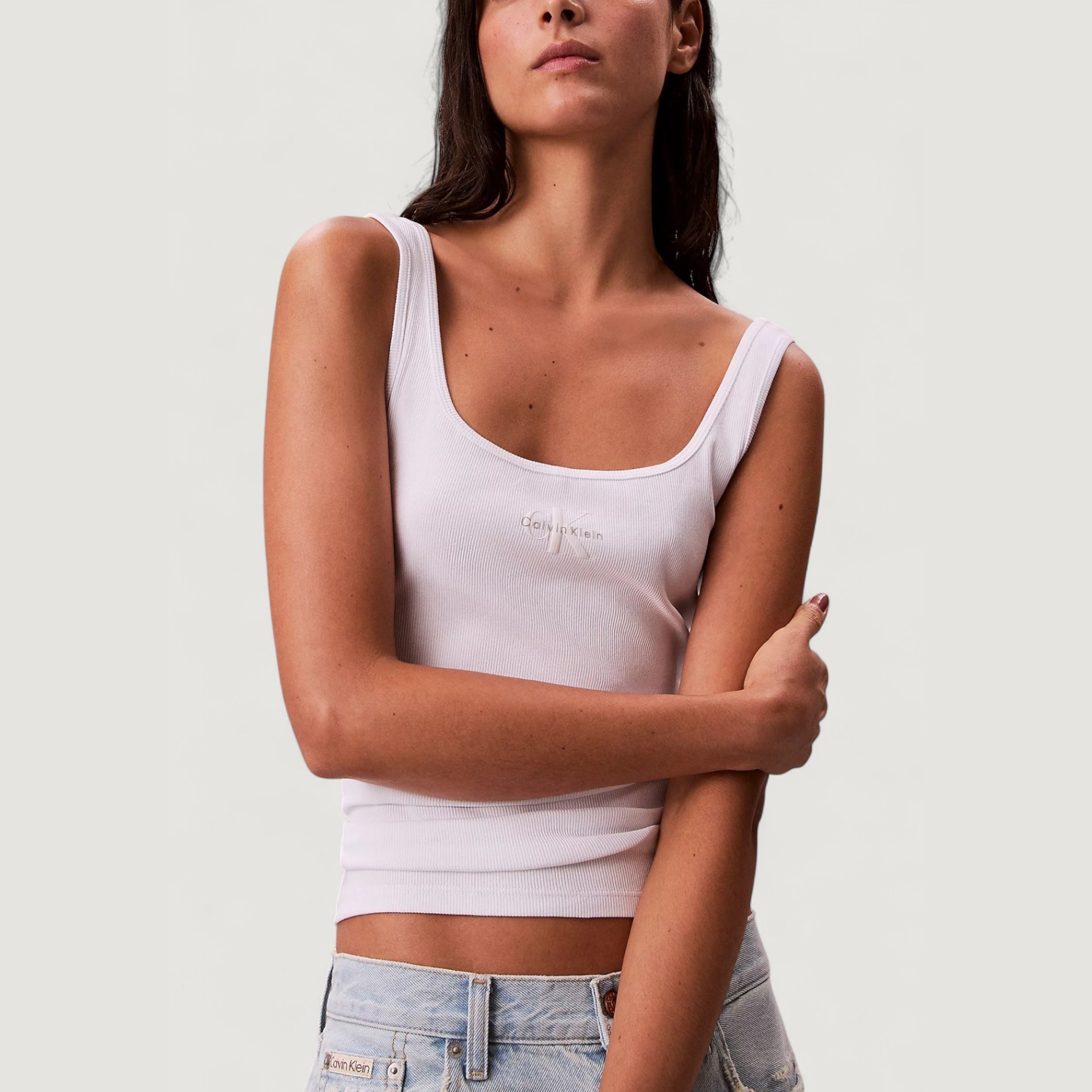 Calvin Klein Top Bright White