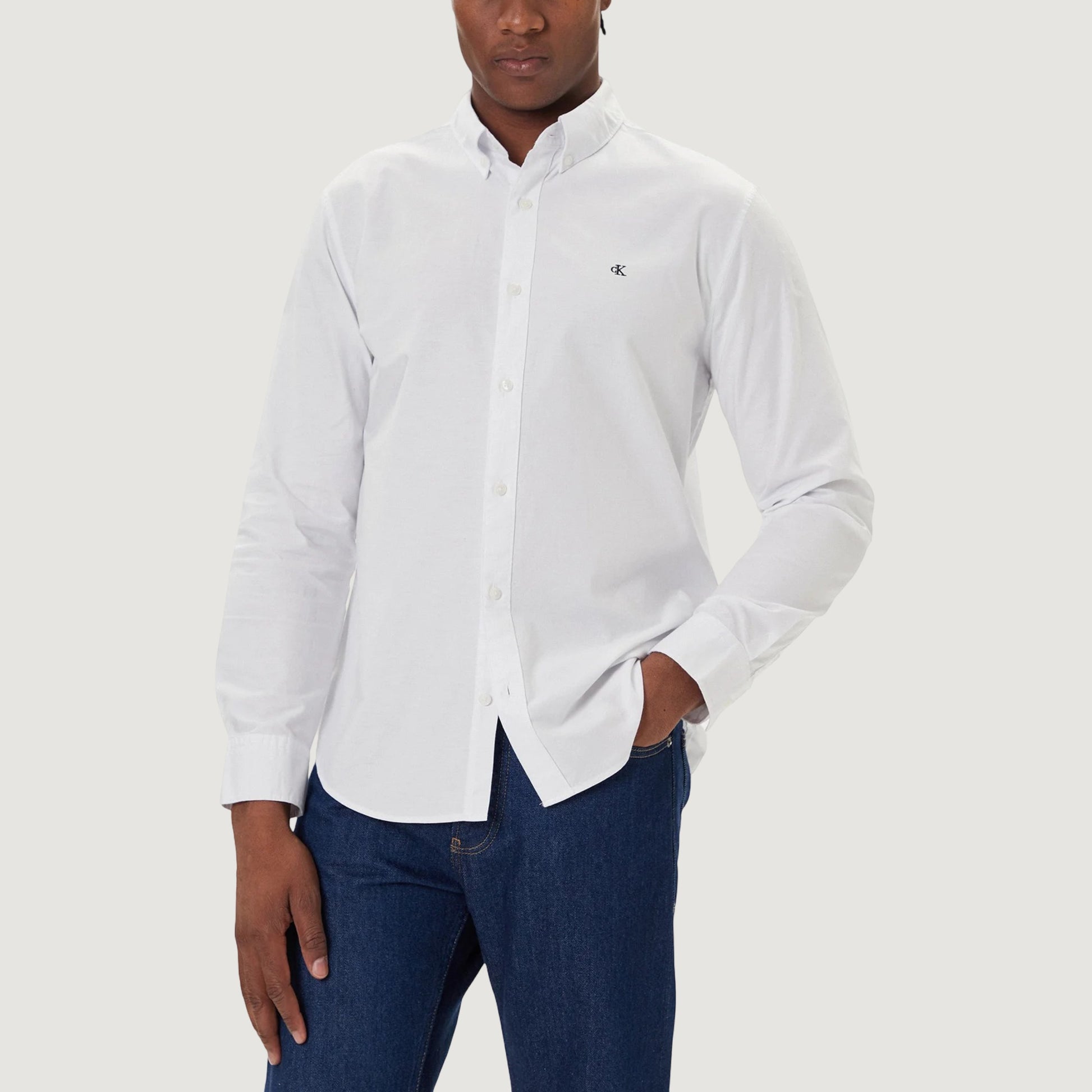 Calvin Klein Camicia White Pepper