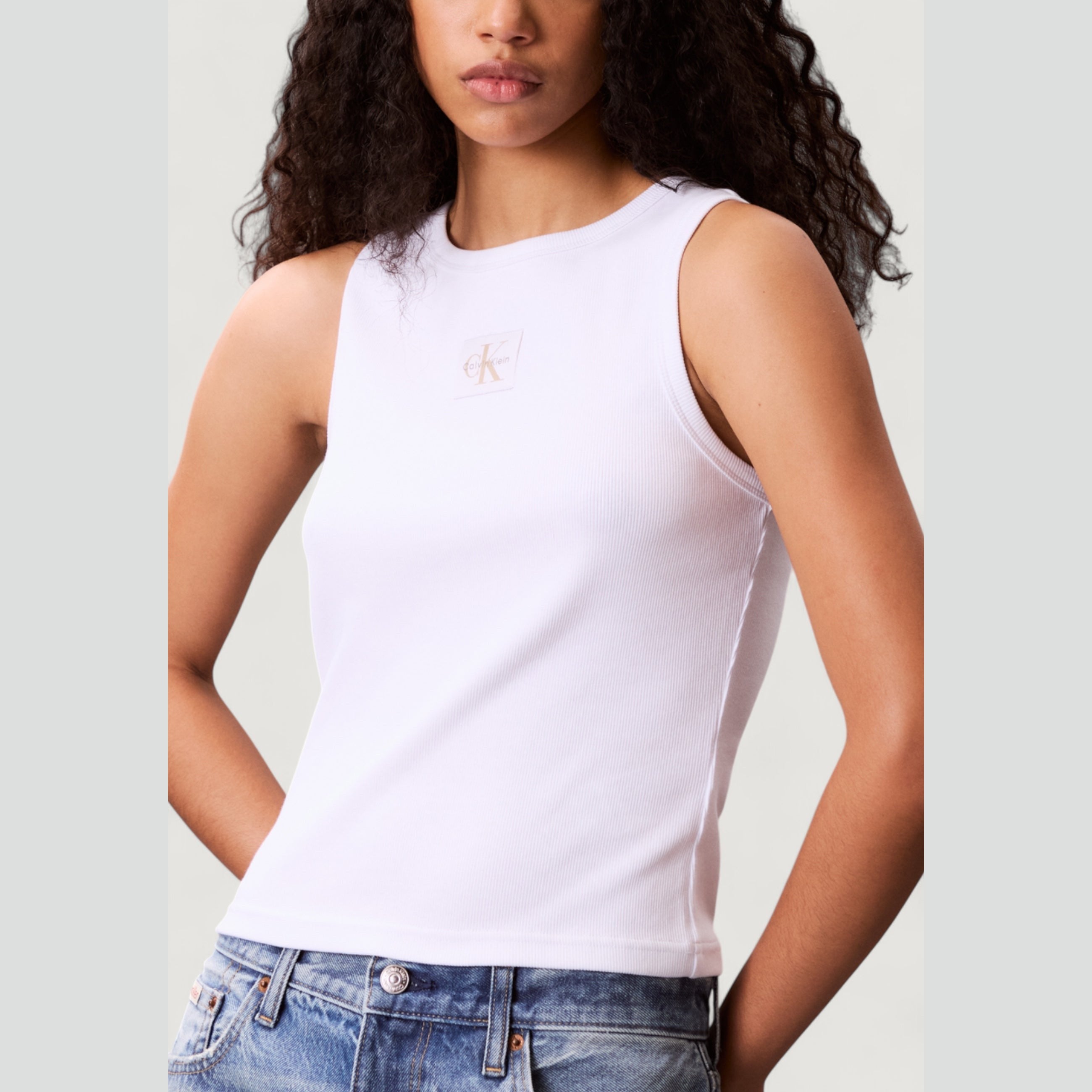 Calvin Klein Top Bright White