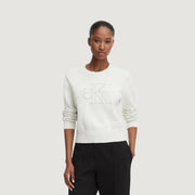Calvin Klein Maglione Bc01 Light Grey