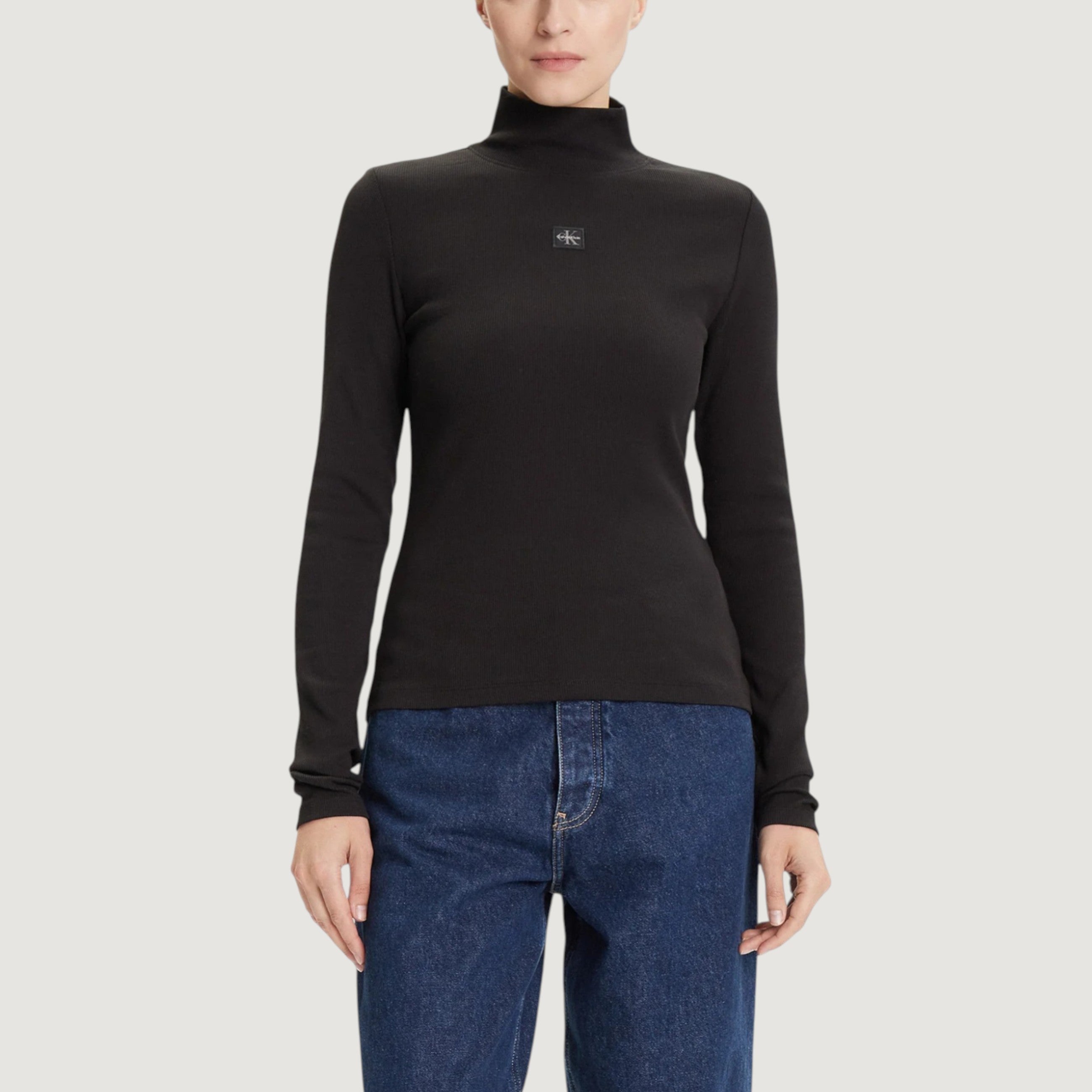 Calvin Klein Maglia a Maniche Lunghe Black