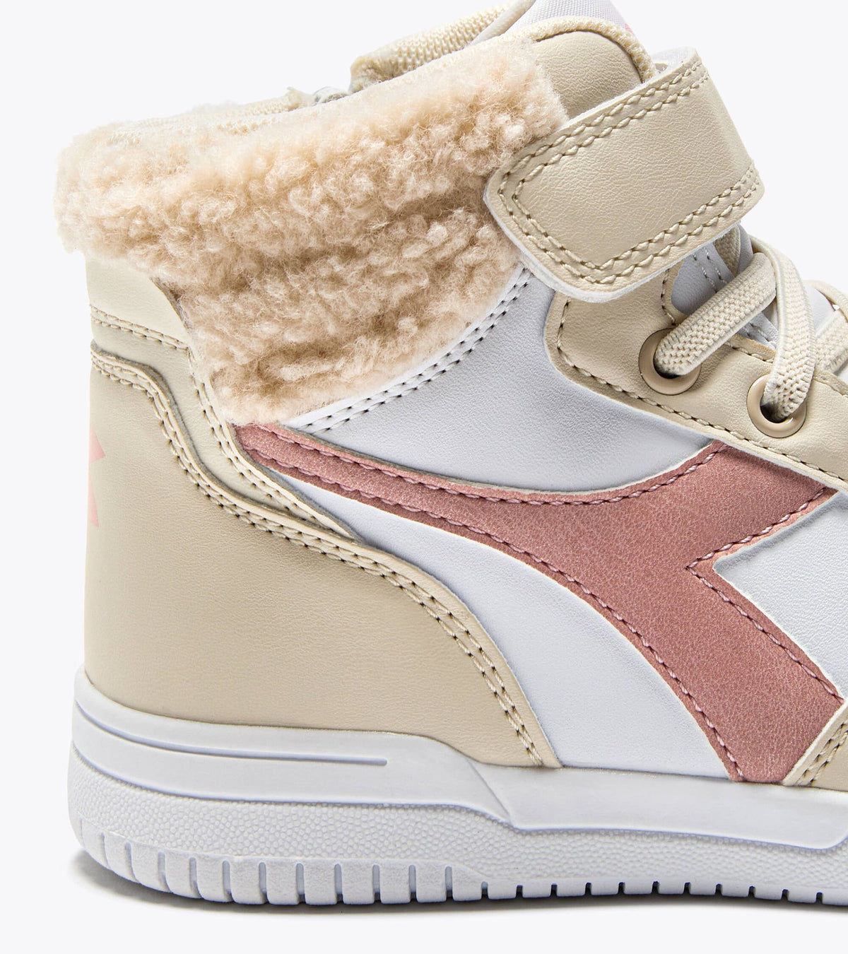 Sneakers Raptor Mid Frizzle Bambino - Rosa
