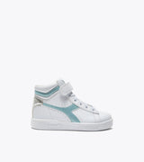 Sneakers Game P High Ballet Bambino - Bianco / Azzurro