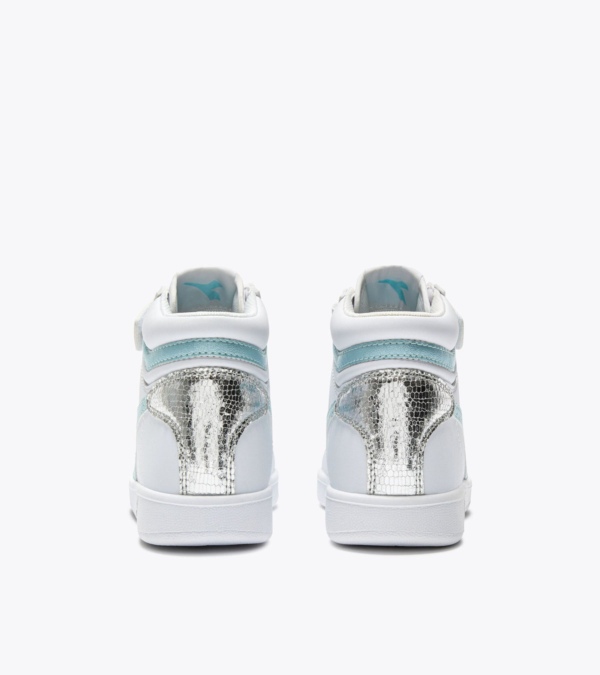 Sneakers Game P High Ballet Bambino - Bianco / Azzurro