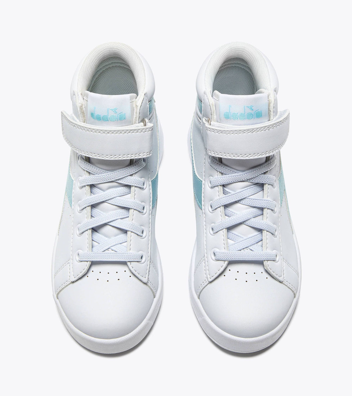 Sneakers Game P High Ballet Bambino - Bianco / Azzurro
