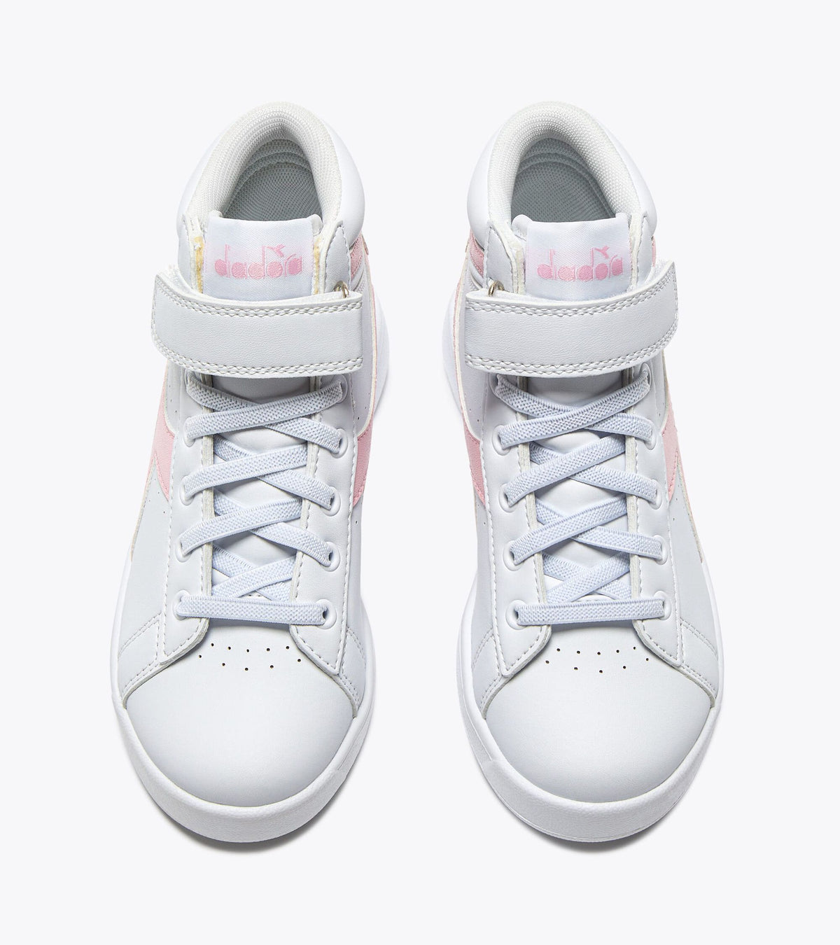 Sneakers Game P High Ballet Bambino - Bianco / Rosa