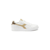 Sneakers Wing Animalier - Bianco / Beige