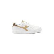 Sneakers Wing Animalier - Bianco / Beige