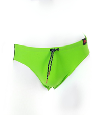 Costume Slip Polo - Verde Fluo