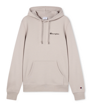 Felpa con Cappuccio e Logo Ricamato Icons - Grigio Melange