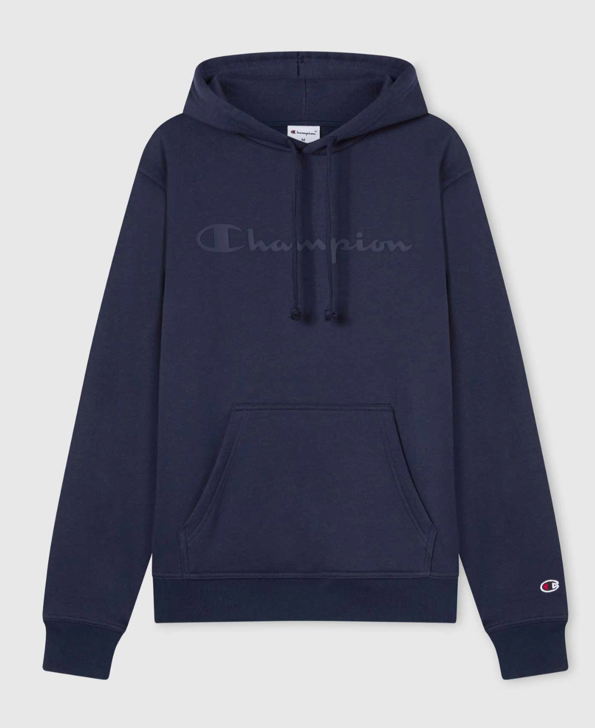 Felpa con Cappuccio e Tasca a Marsupio - Blu Navy