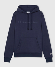 Felpa con Cappuccio e Tasca a Marsupio - Blu Navy