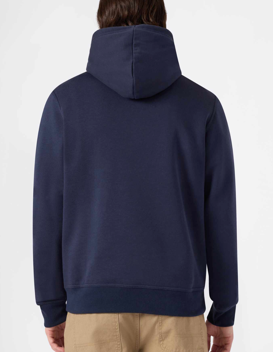 Felpa con Cappuccio e Tasca a Marsupio - Blu Navy