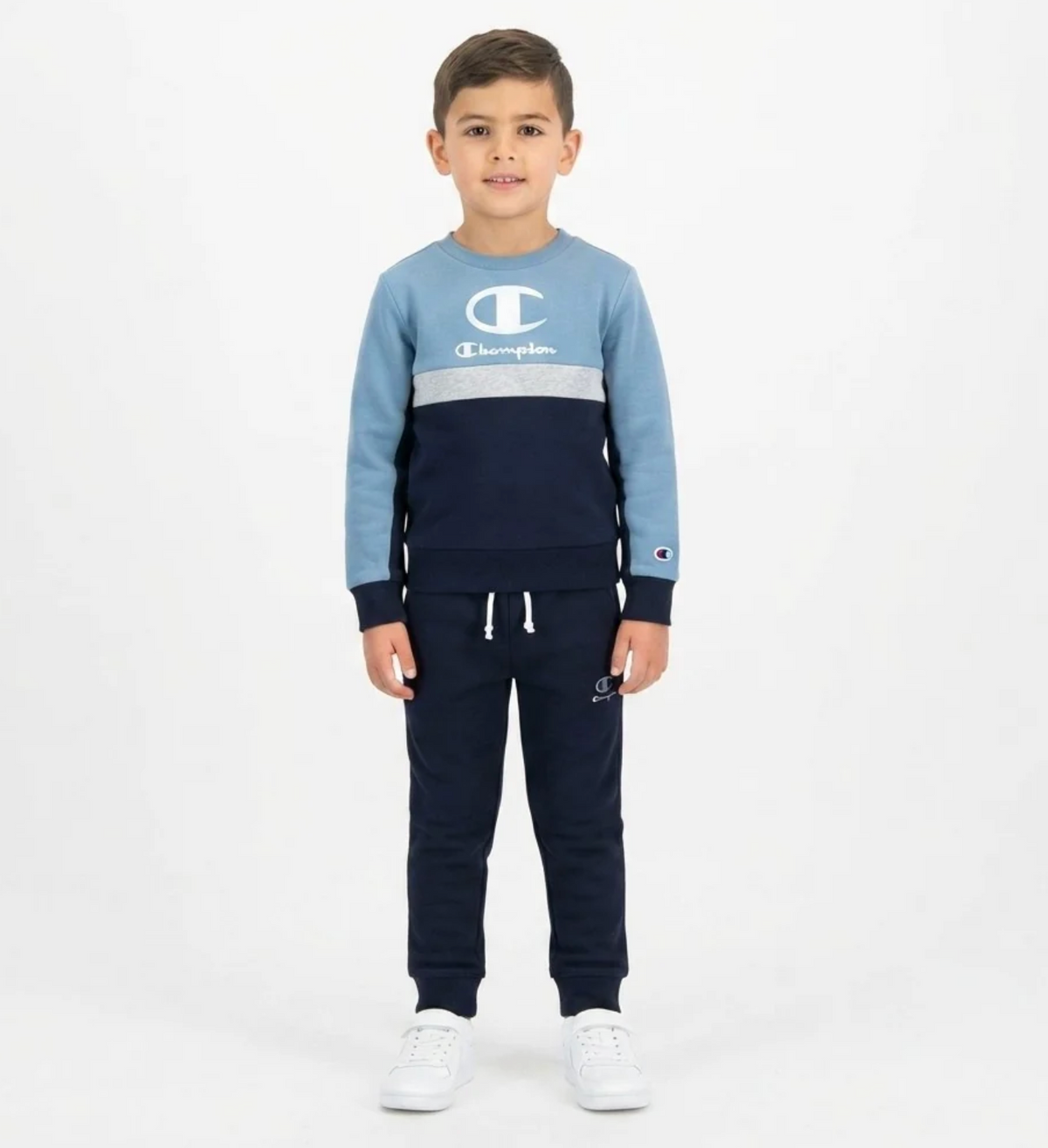 Tuta Completo Felpa e Pantalone - Blu Navy
