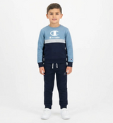 Tuta Completo Felpa e Pantalone - Blu Navy