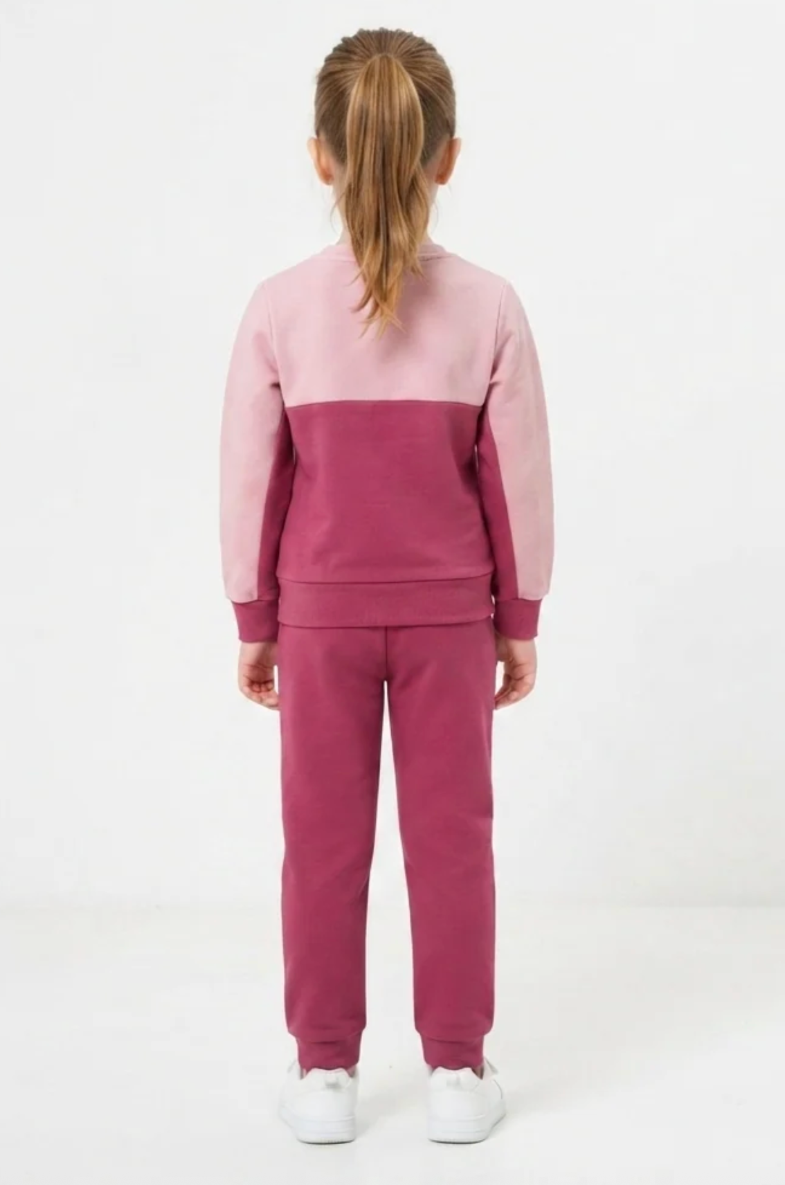 Tuta Completo Felpa e Pantalone - Rosa Bacca