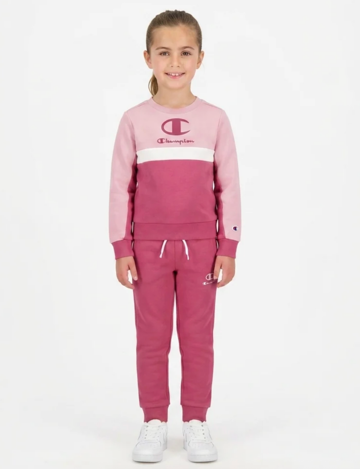 Tuta Completo Felpa e Pantalone - Rosa Bacca