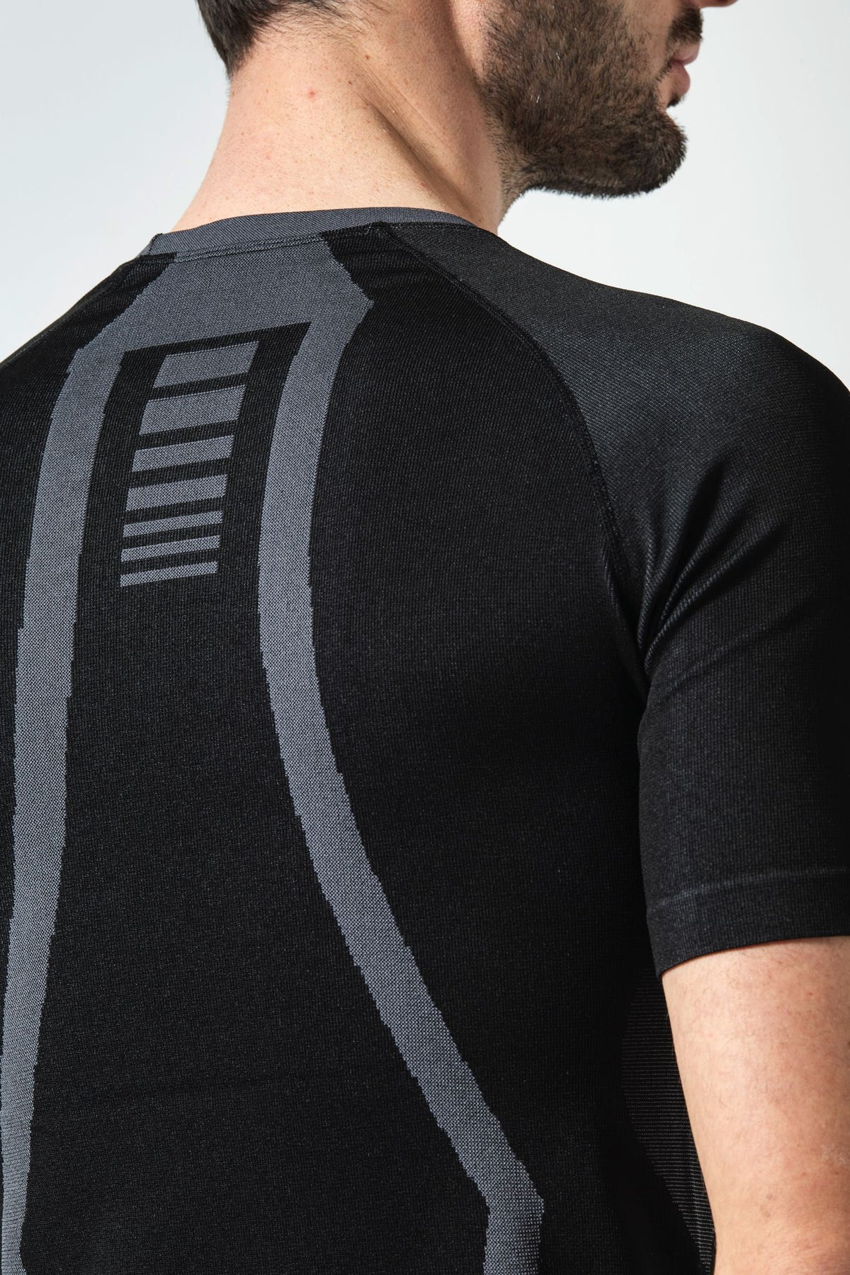 Risalti Maglia Termica Manica Corta Extreme - Nero / Antracite