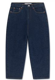 Jeans Baggy Barrel Bambino - Marrone