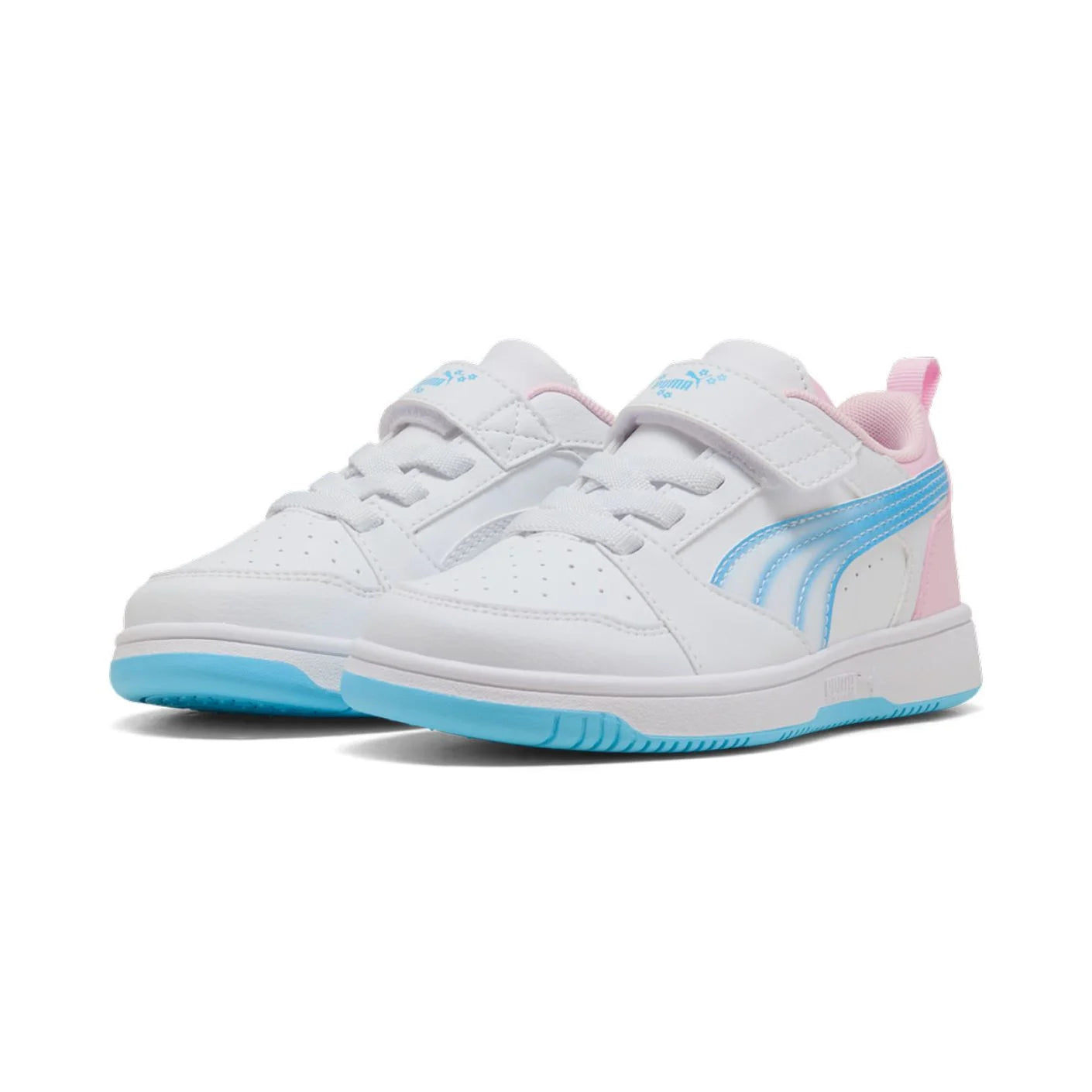 Rebound V6 Lo Jelly Heaven AC+ PS - Bianco / Vibrant Blue / Pink Shimmer