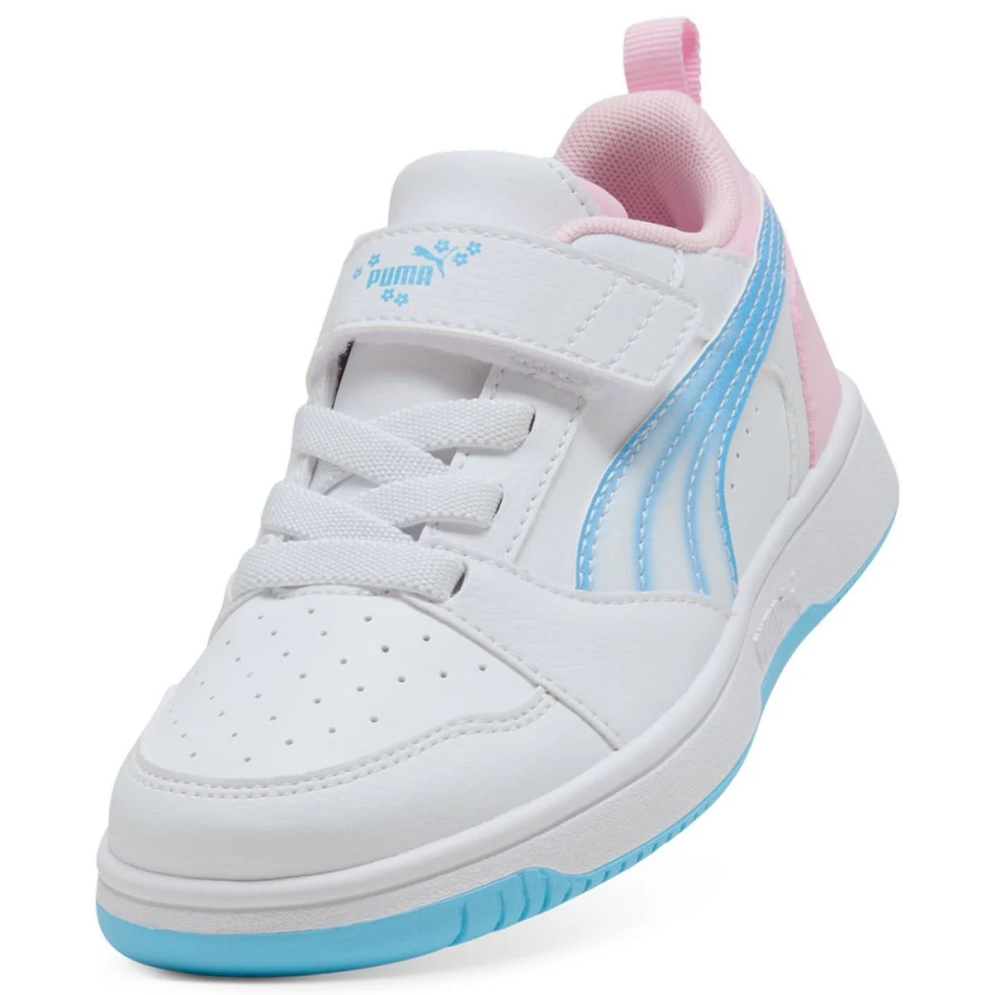 Rebound V6 Lo Jelly Heaven AC+ PS - Bianco / Vibrant Blue / Pink Shimmer