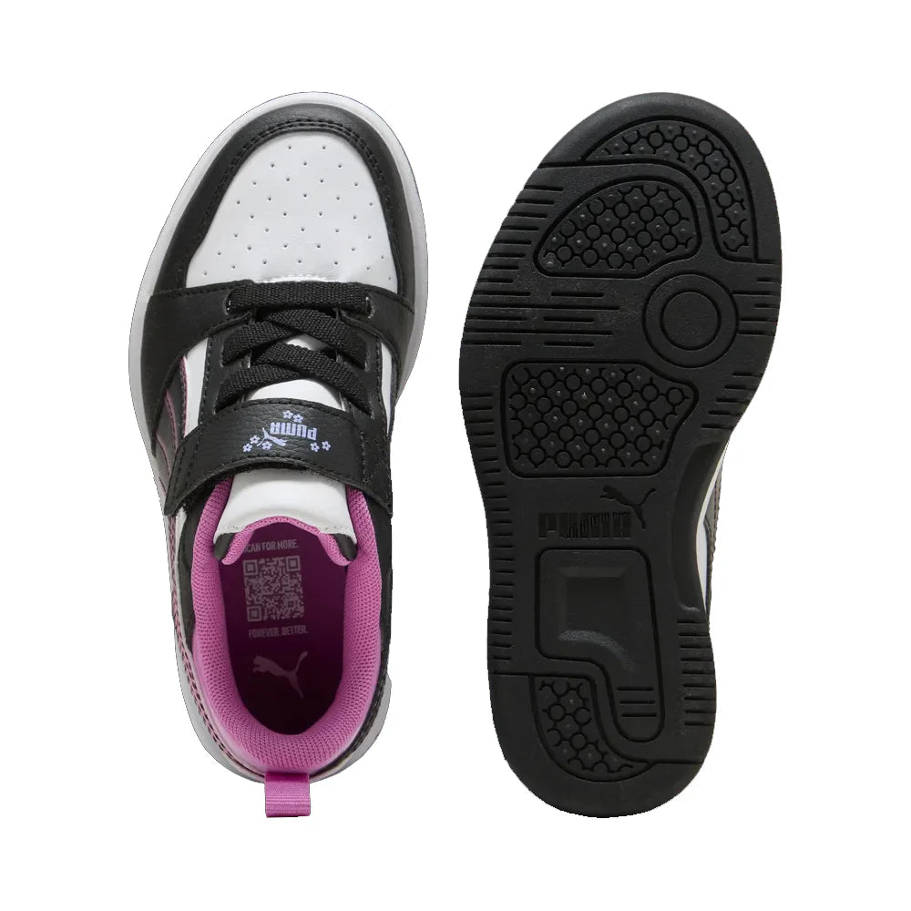 Rebound V6 Lo Jelly Heaven AC+ PS - Bianco / Nero / Intense Lavender