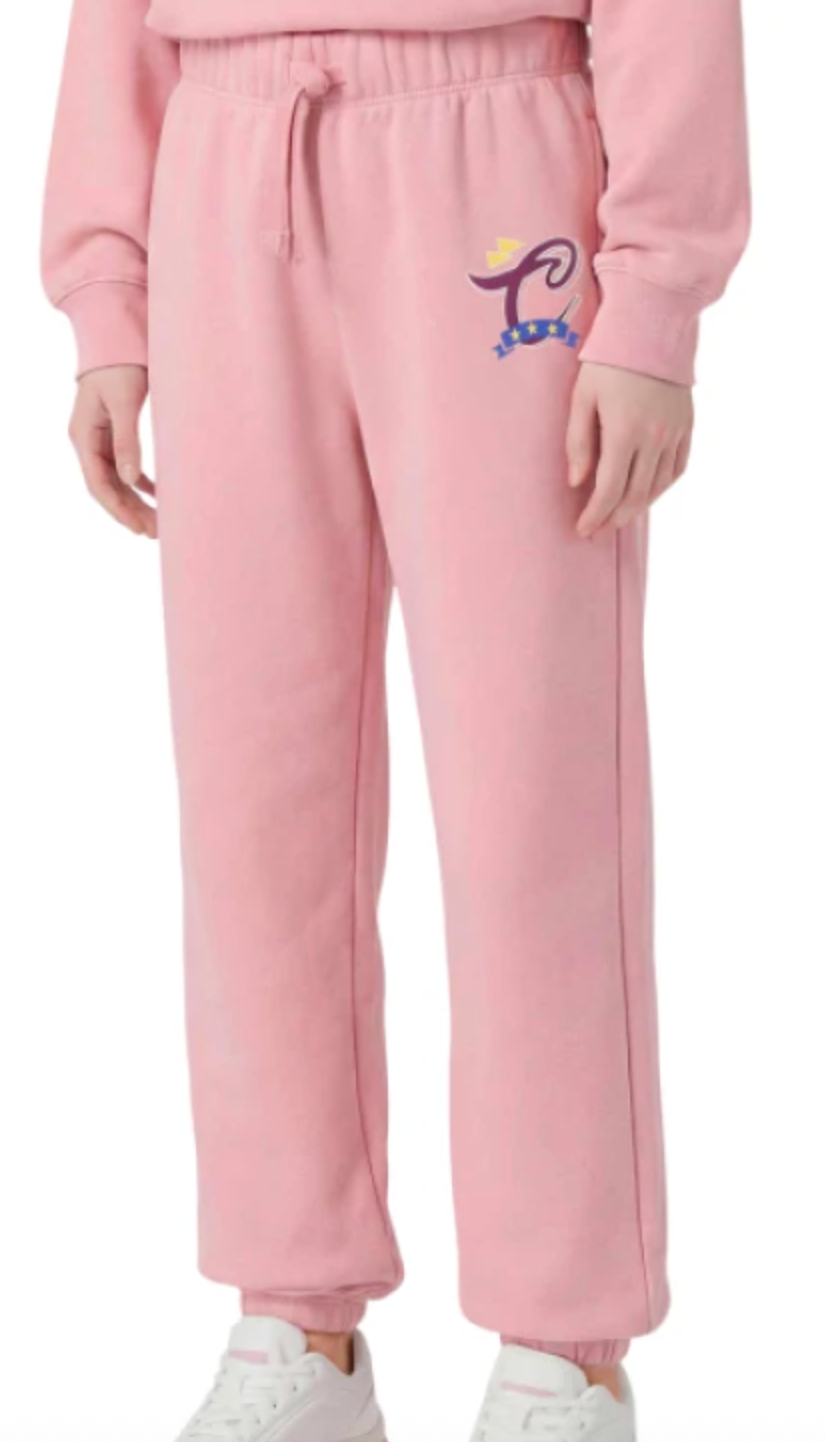 Pantaloni con Polsini Elastici - Rosa