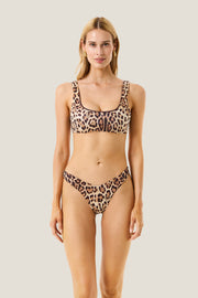 4giveness Bikini Top Leo Touch Multicolor