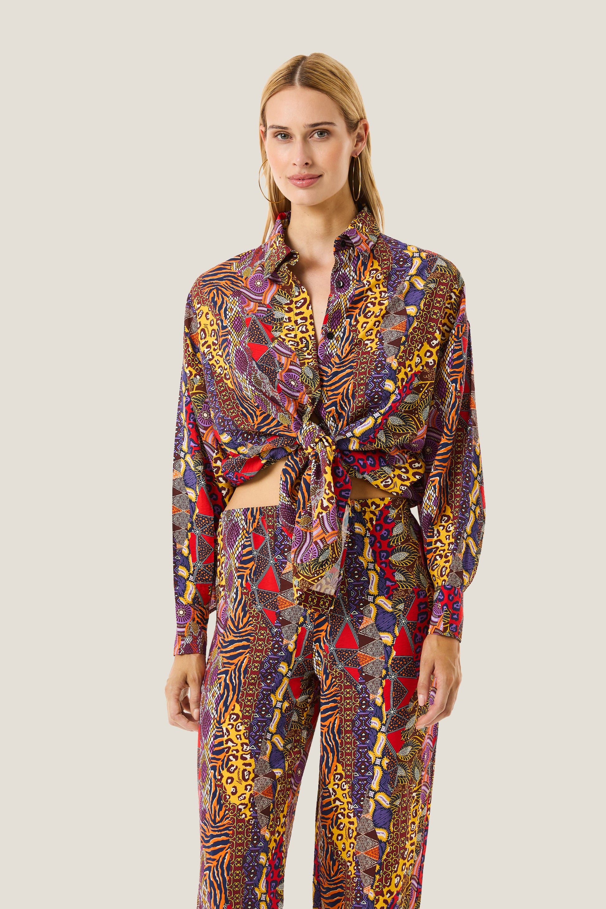 4giveness Camicia Over Congo Multicolor