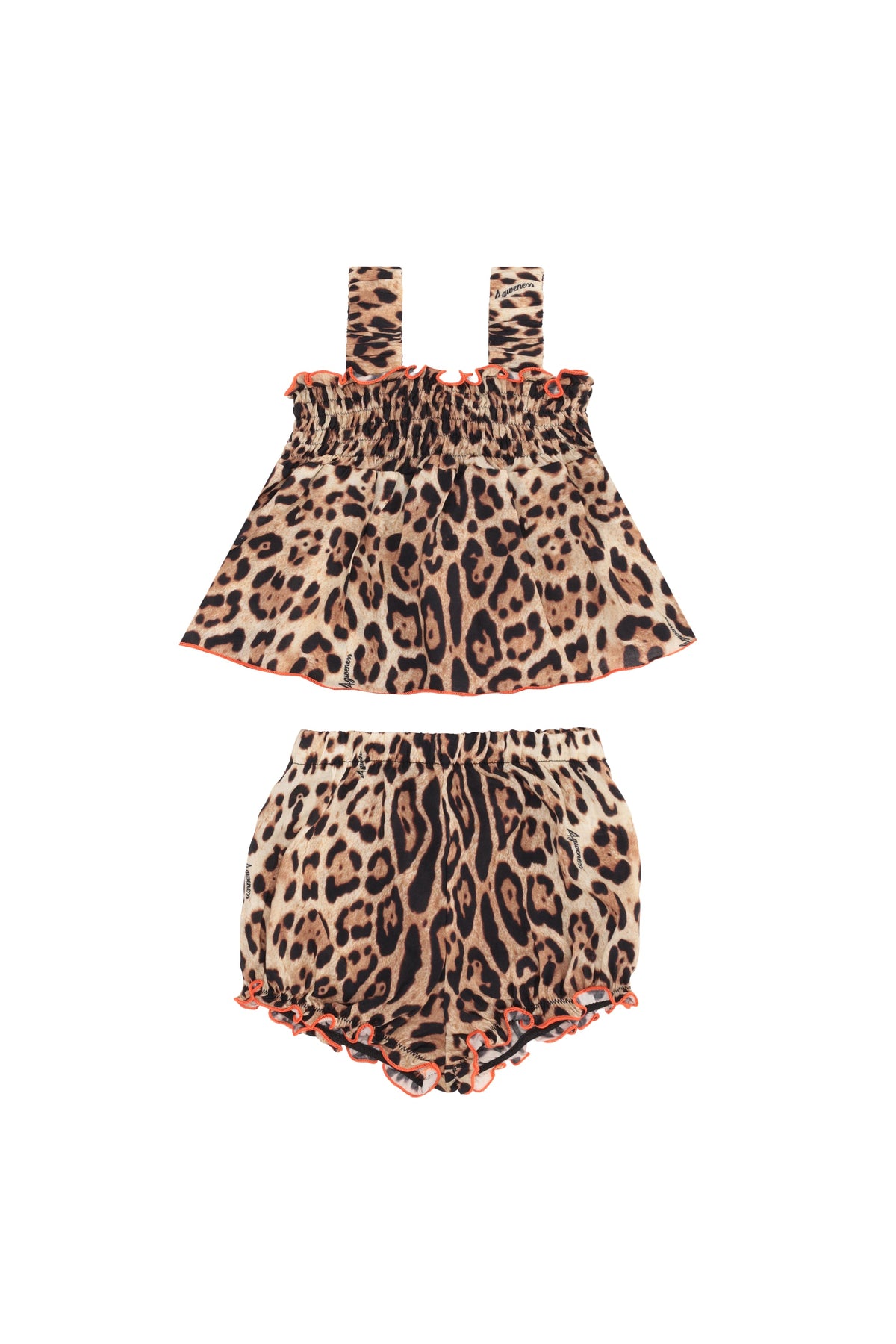 4giveness Completo Top E Pantaloncino Leo Cherry Multicolor