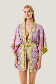 4giveness Kimono Corto Boho Chic Multicolor