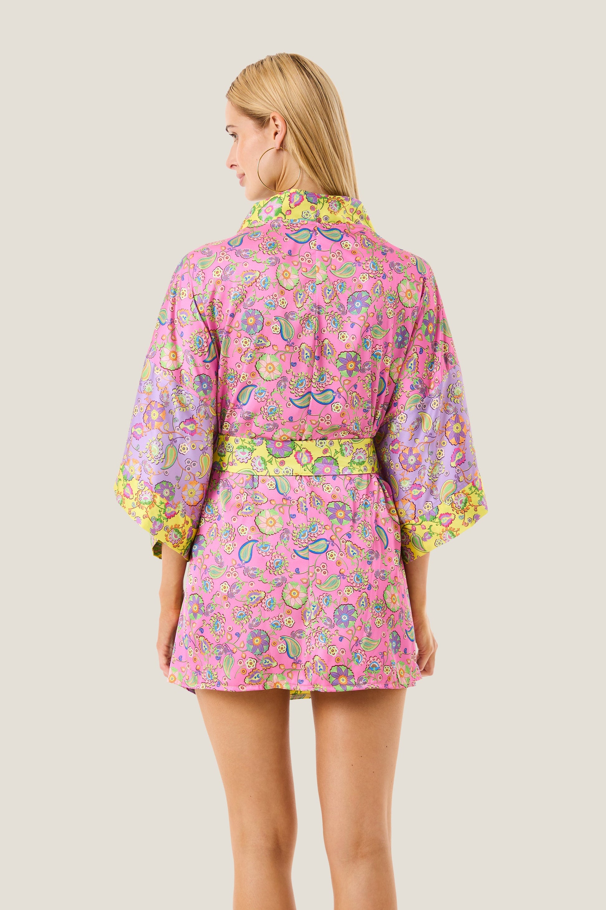 4giveness Kimono Corto Boho Chic Multicolor