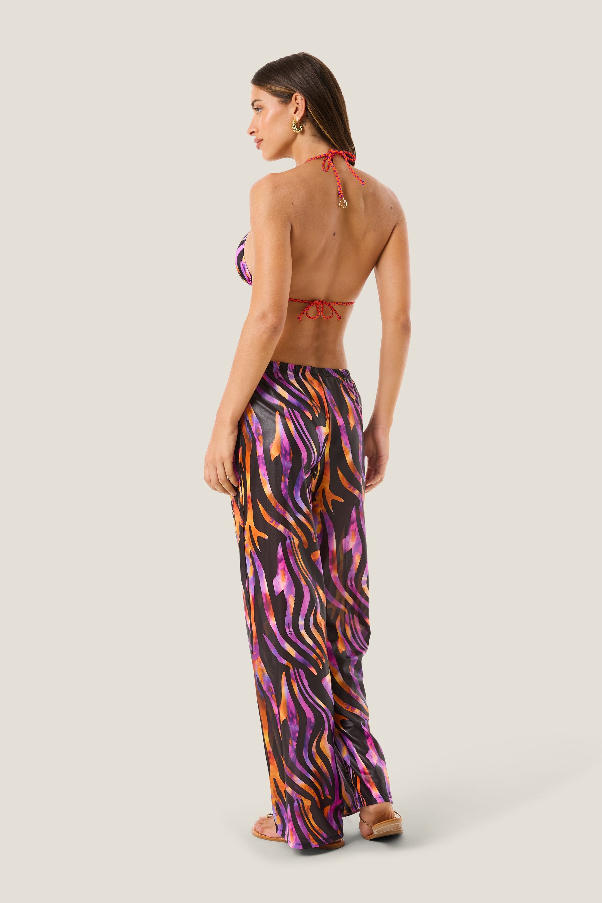 4giveness Pantalone Hypnotic Zebra Multicolor