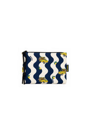 Pochette Beauty In Neoprene Fantasia - Blu