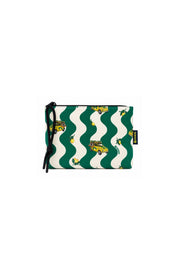 Pochette Beauty In Neoprene Fantasia - Verde