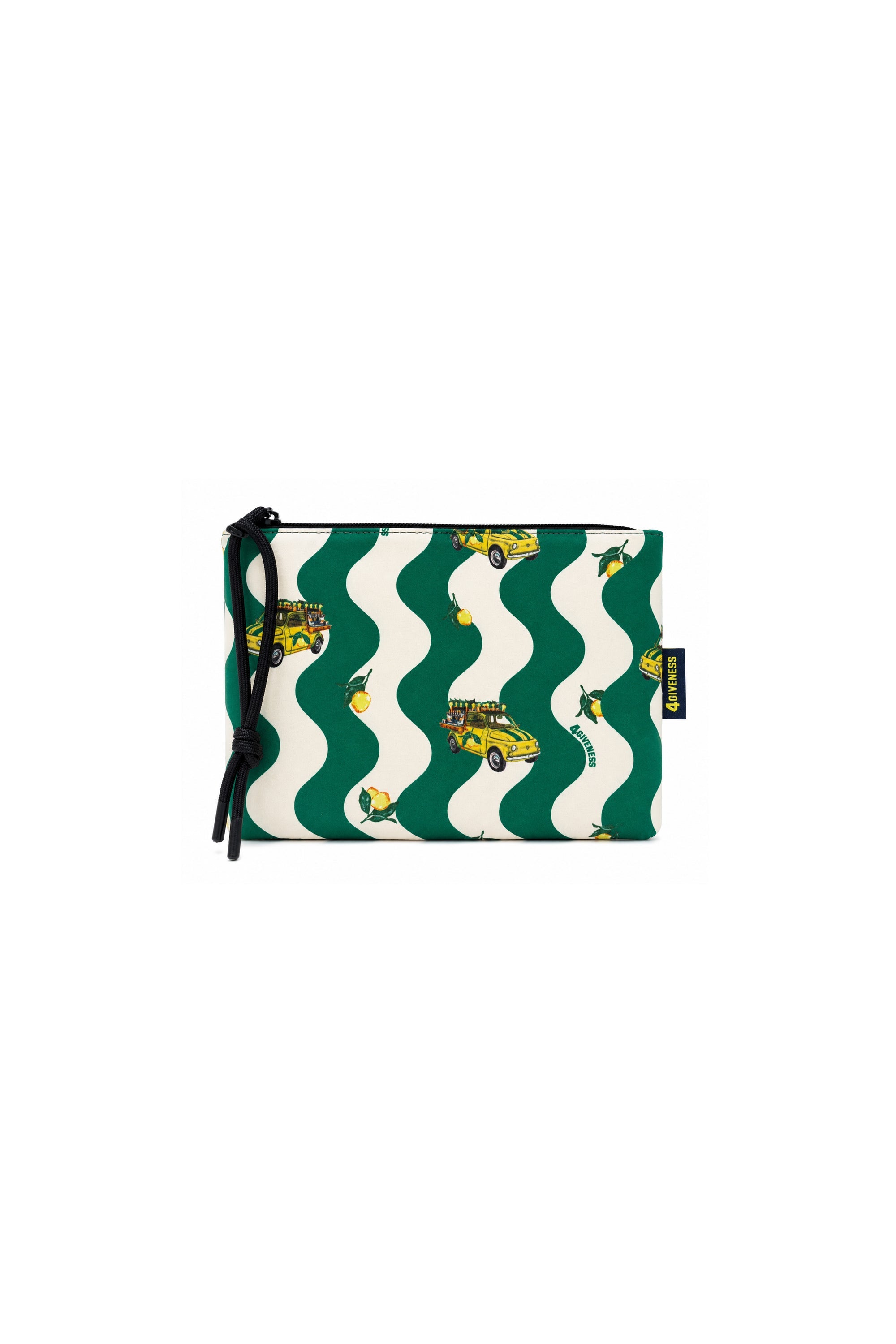 Pochette Beauty In Neoprene Fantasia - Verde