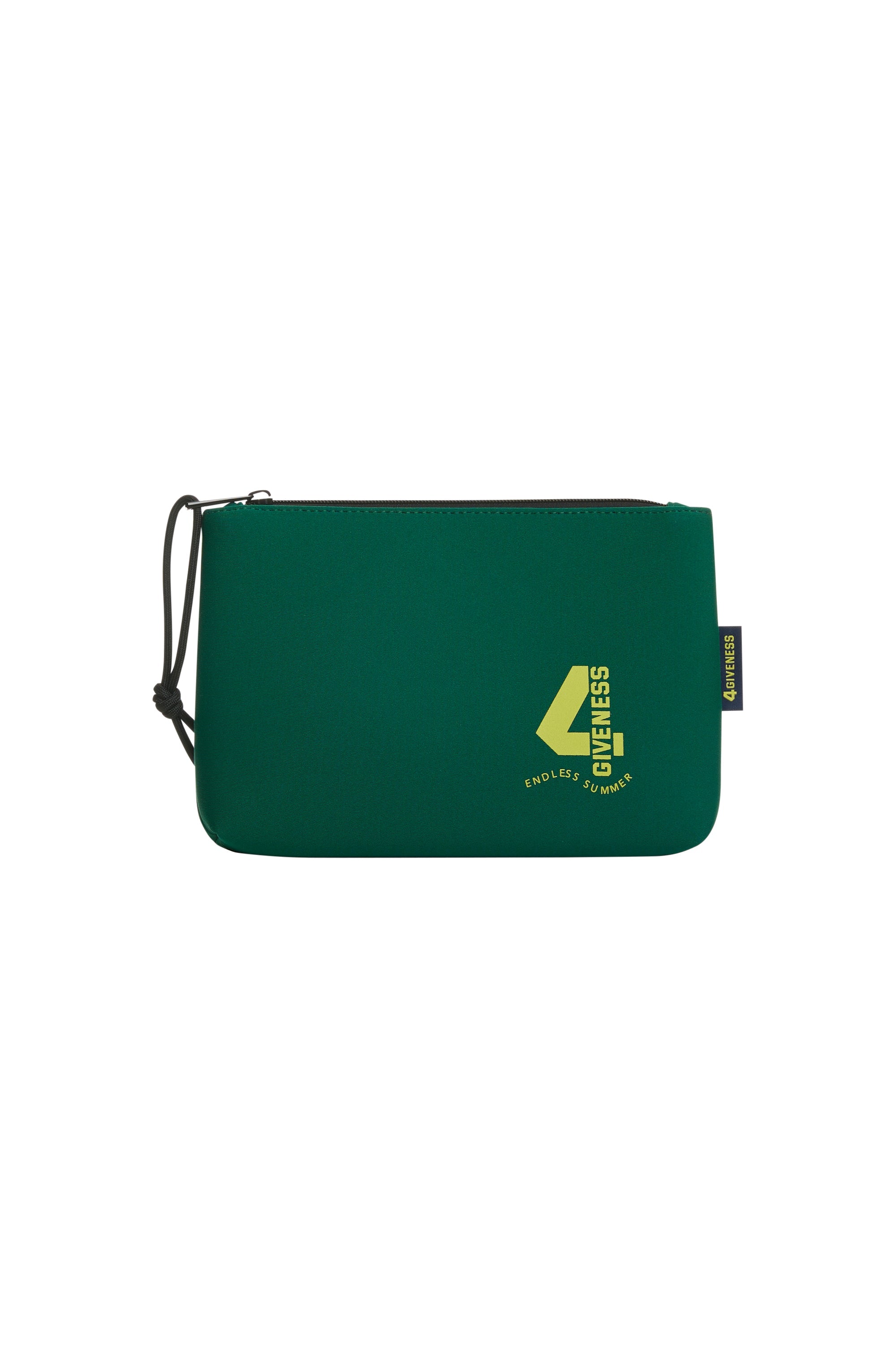 Pochette Beauty In Neoprene - Verde