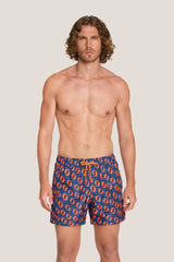 Short Corto Mare Dolphins - Blu