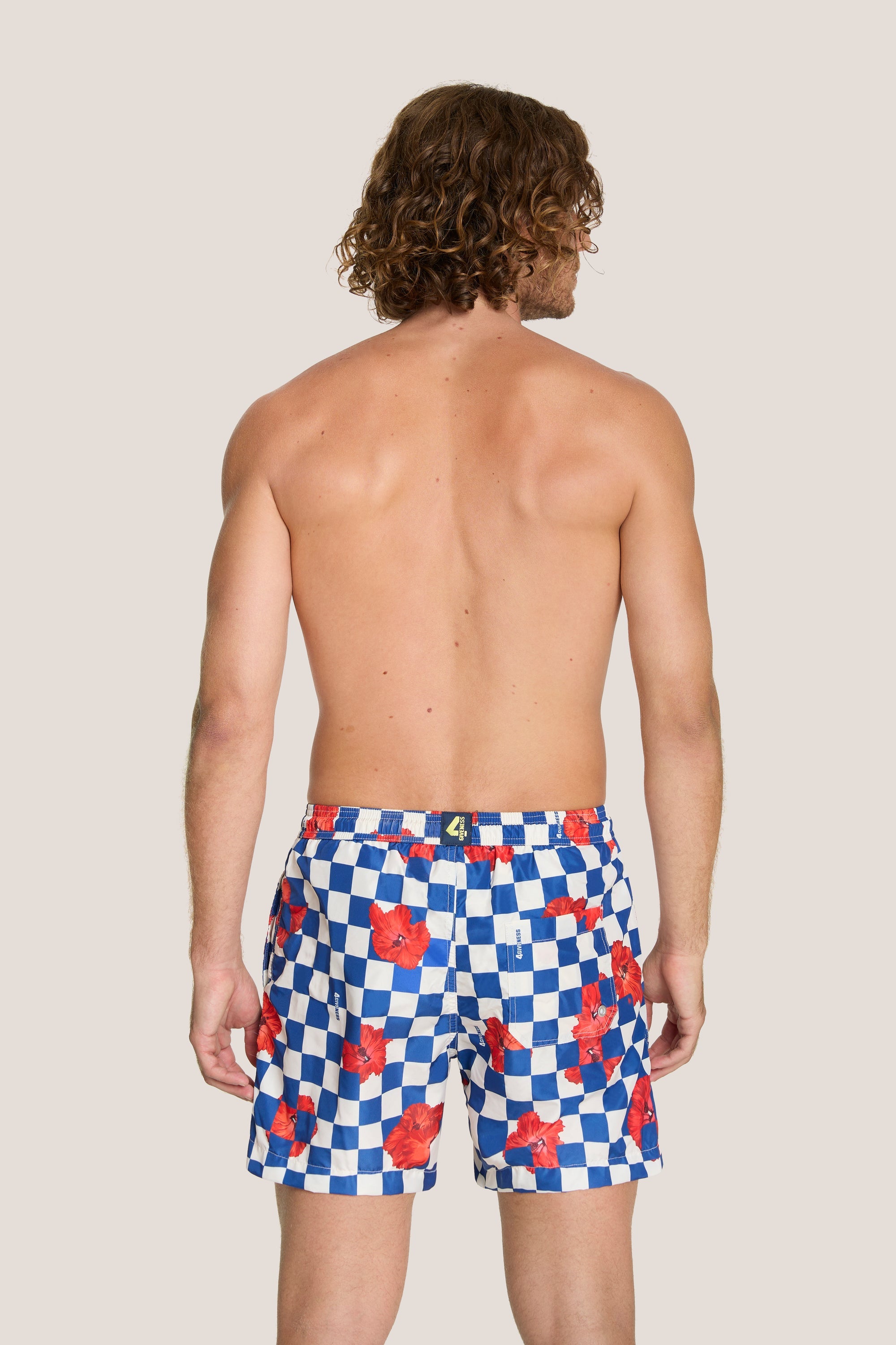 Short Corto Mare Orchids - Royal