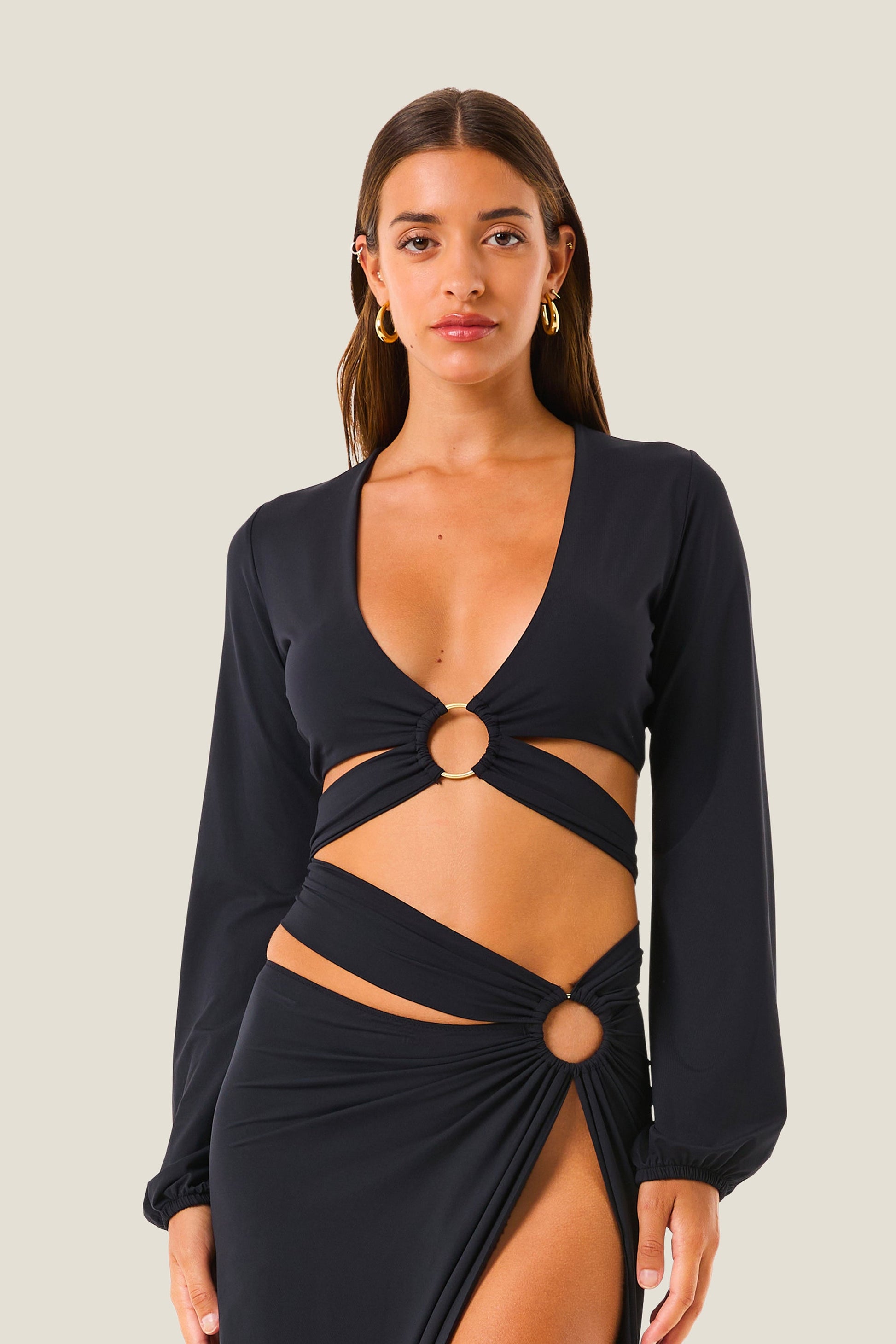 4giveness Top Soft Touch Nero