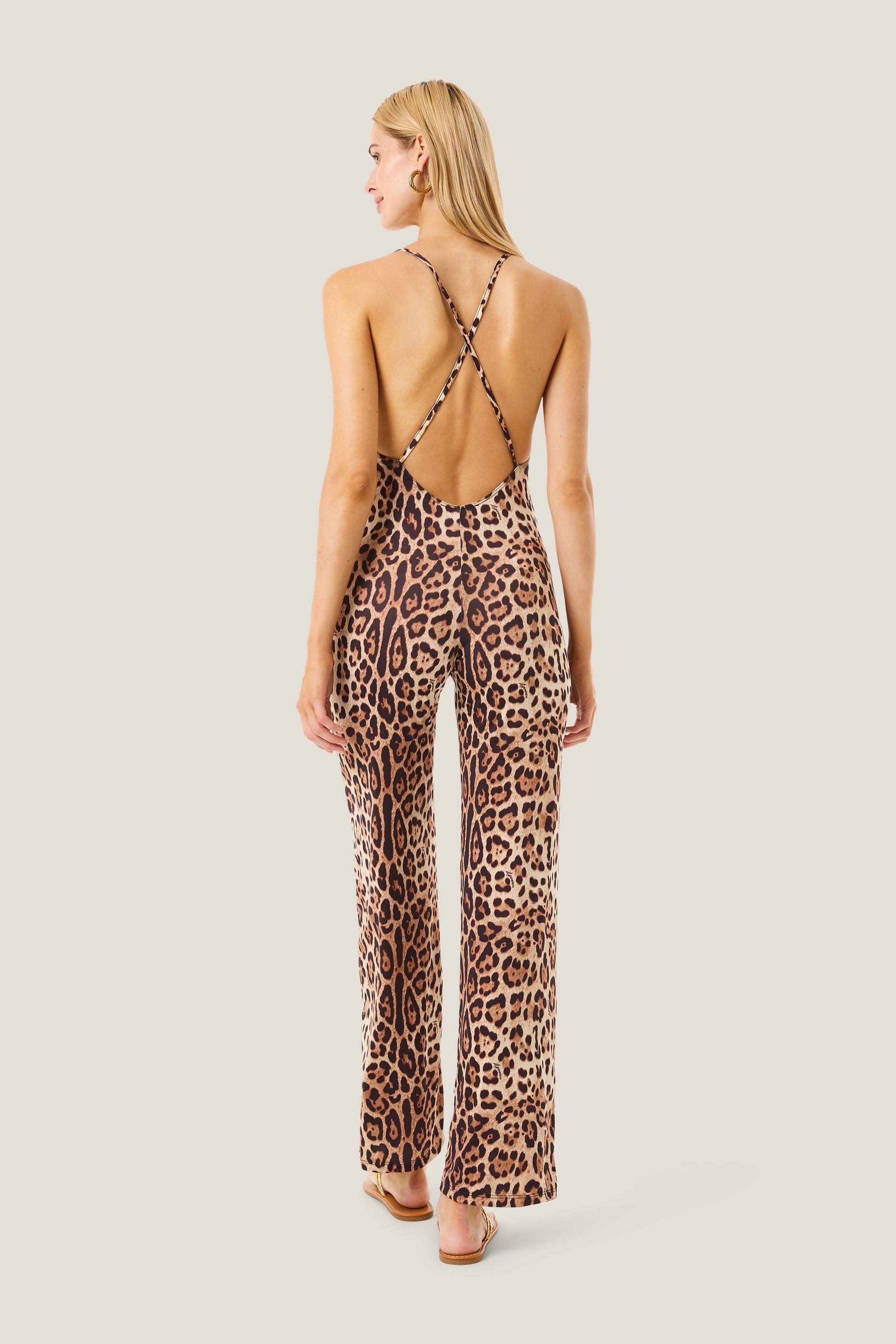 4giveness Tuta Leopard Basic Multicolor
