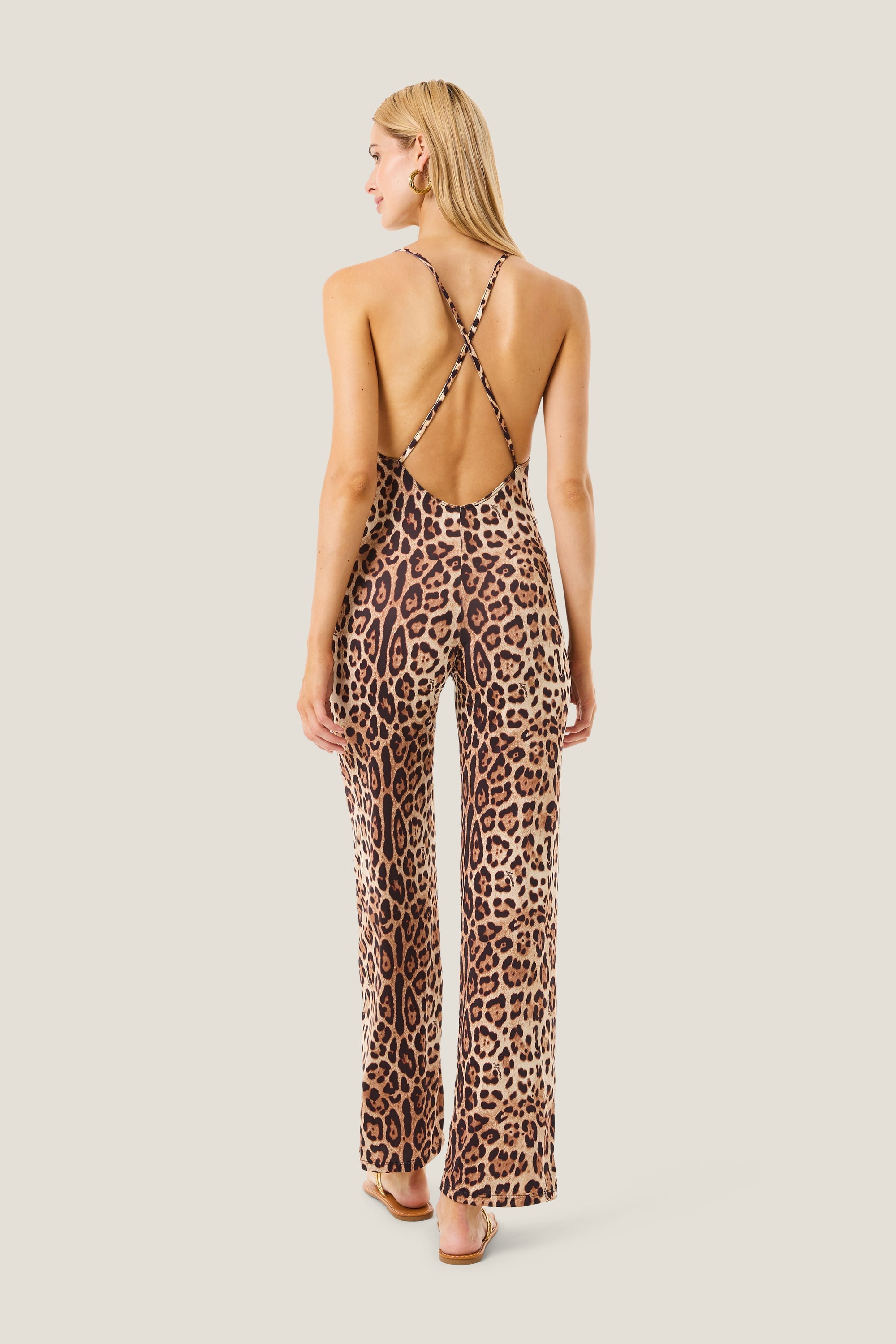 4giveness Tuta Leopard Basic Multicolor