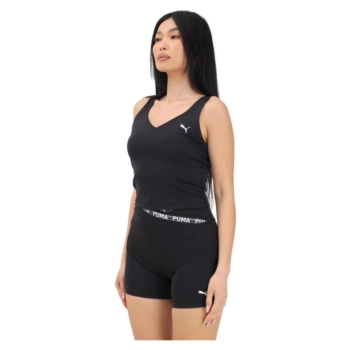Canotta aderente PUMA Strong da donna - Nero
