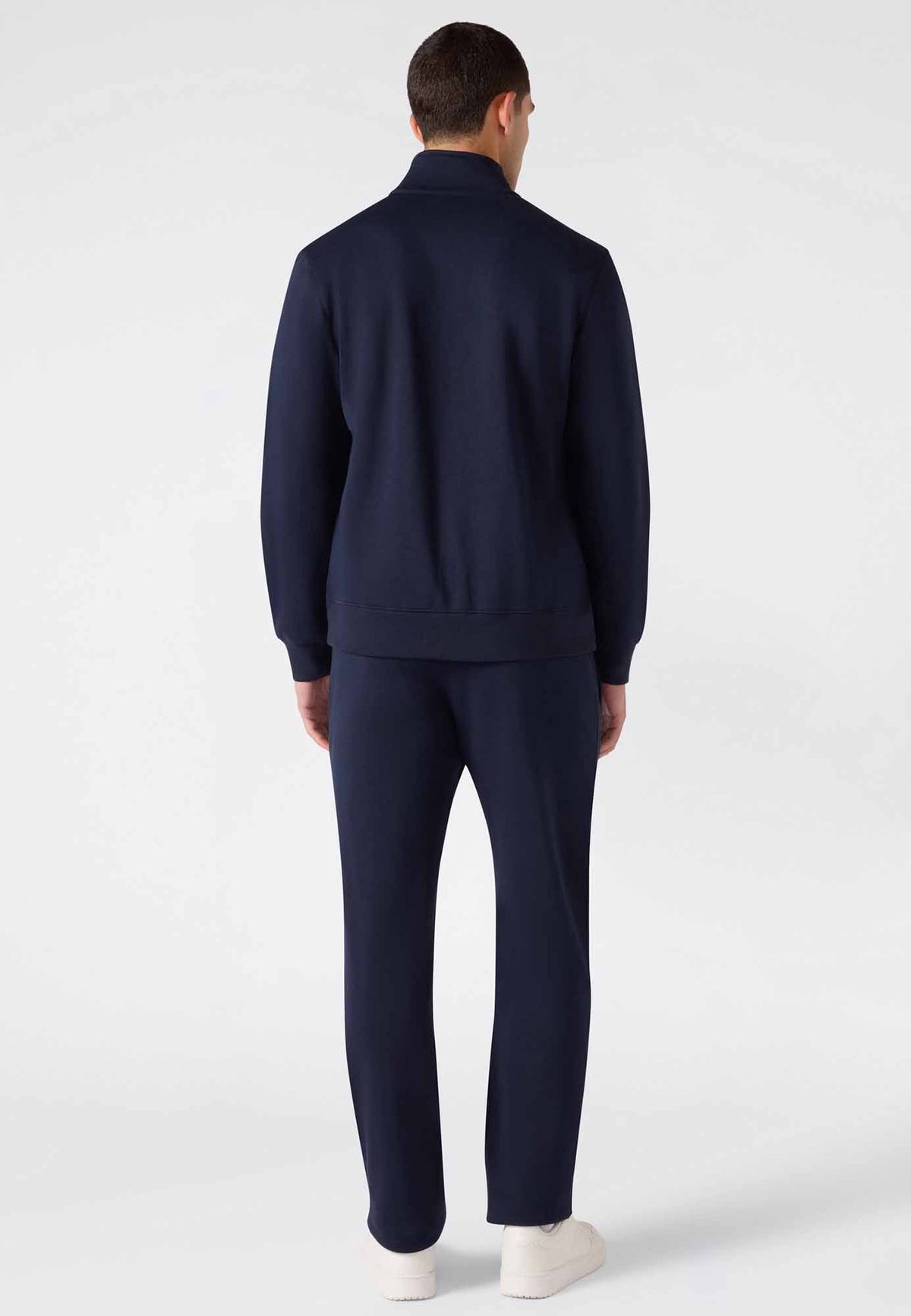 Champion Tuta Full Zip in Felpa - Blu Navy
